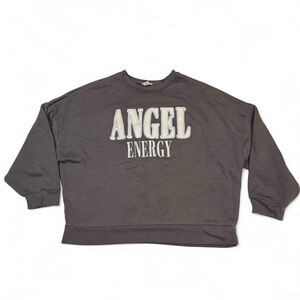 Gray Womens Angel Sweater